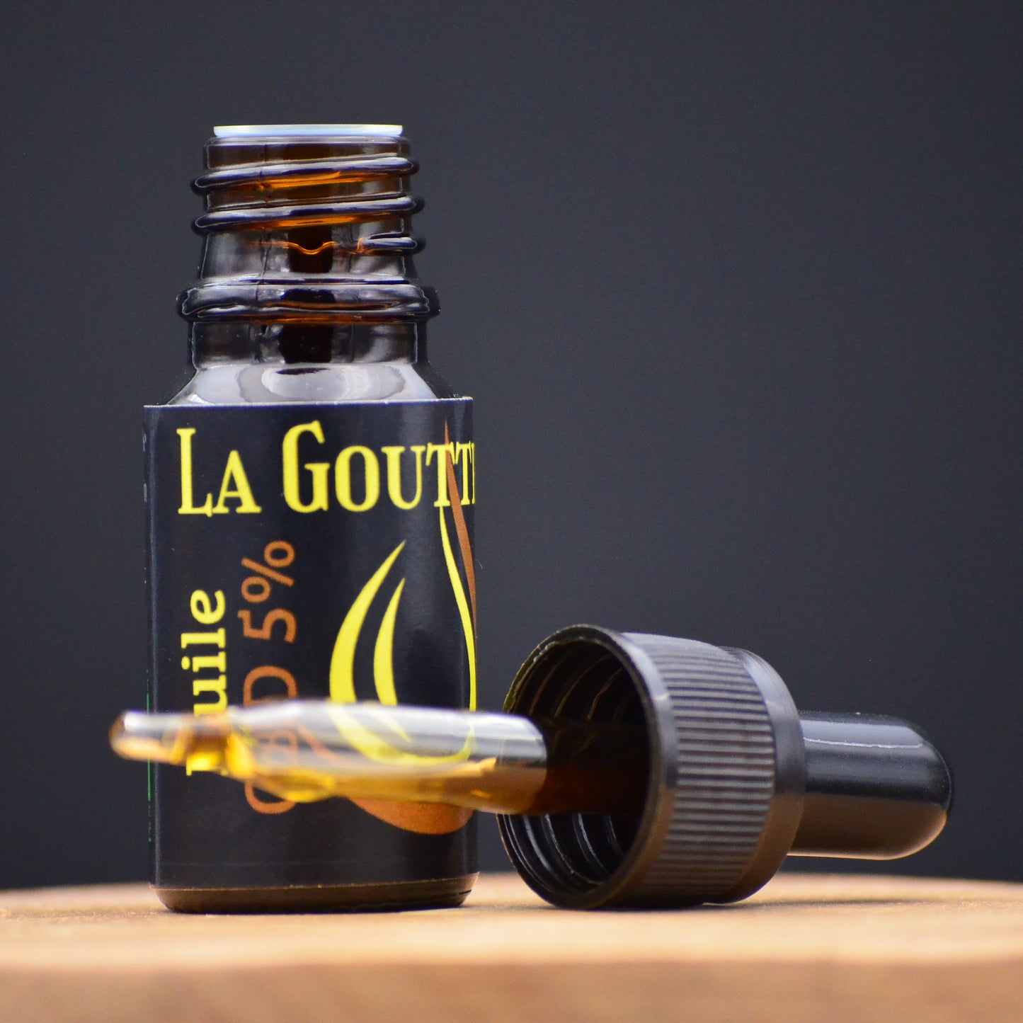 La Goutte 5% CBD (Huile Sublinguale)