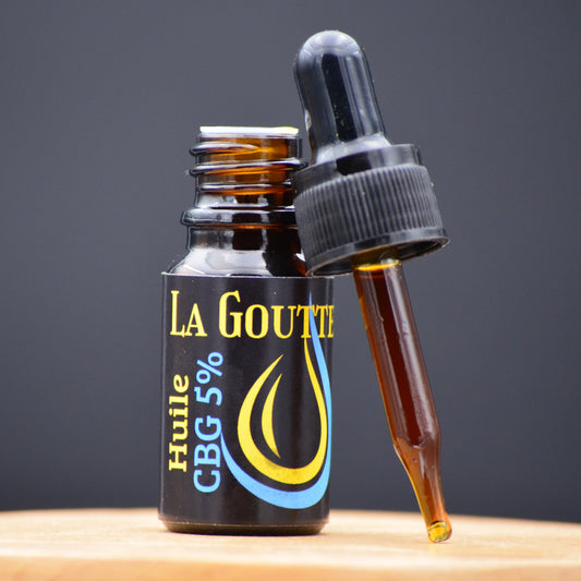La Goutte 5% CBG (Huile Sublinguale)